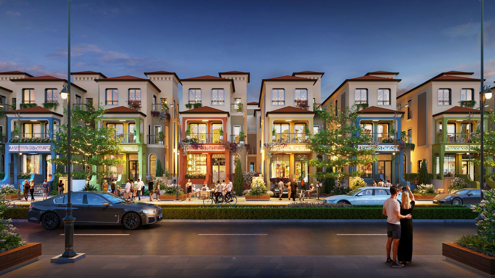 Bán nhà GIA22 By KITA Ciputra - Liền kề hướng Nam - DT: 180m2 có hầm xây thô mặt trong 3 tầng 1 tum